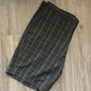 Plaid shorts